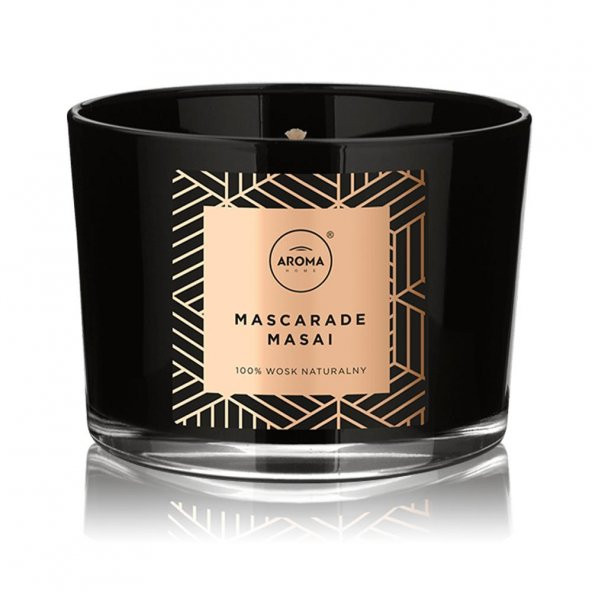 Aroma Home Elegance Kokulu Mum  Mascarade Masai  115gr. ürün görseli 1