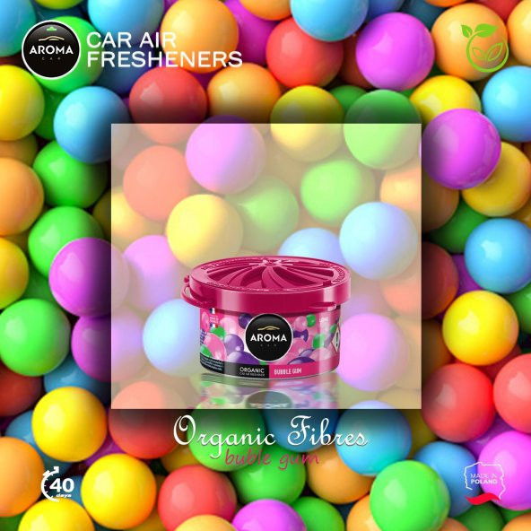 Aroma Organik Konserve Tatli Sakiz - Resim 3