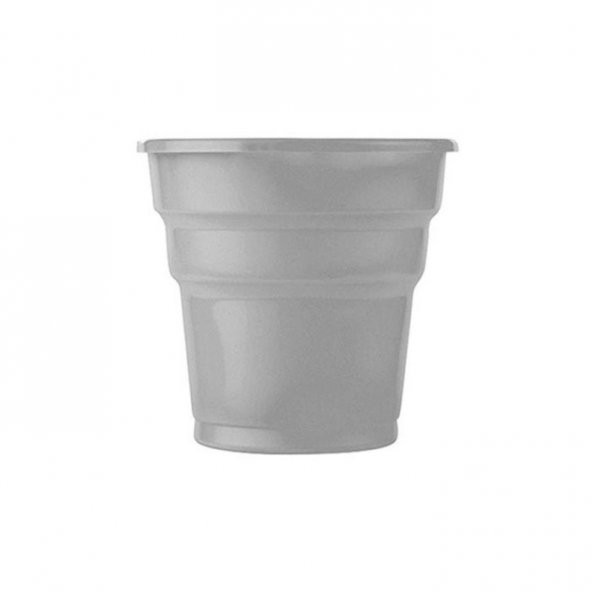 Gümüş Plastik Bardak ürün görseli 1