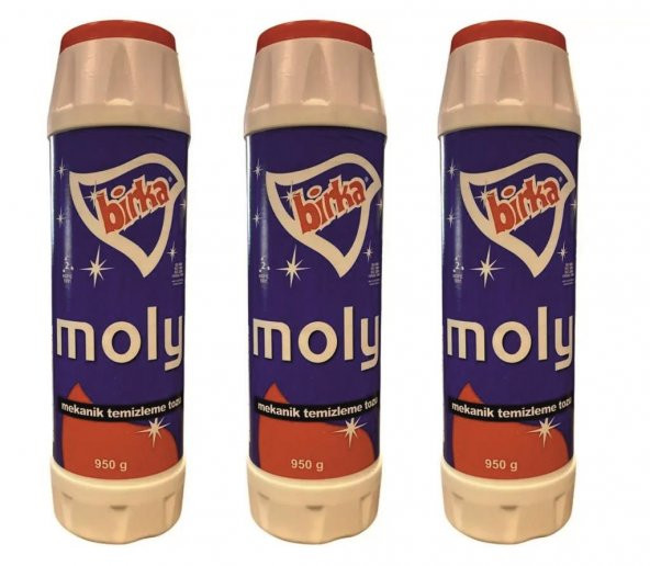 Moly Mekanik Temizleme Tozu 950 gr. x 3 Adet ürün görseli 1