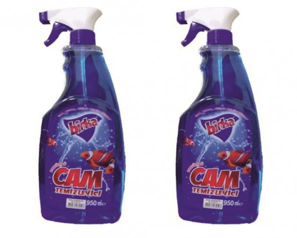 2'li Püskürtmeli Parfümlü Cam Temizleyici 950 ml. ürün görseli 1