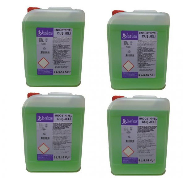 Endüstriyel Duş Jeli 5 Litre x 4 Adet ürün görseli 1