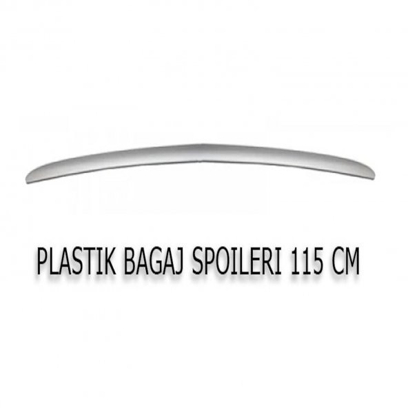 Skoda Octavia Bagaj Üstü Spoiler GRİ 115CM ürün görseli 1