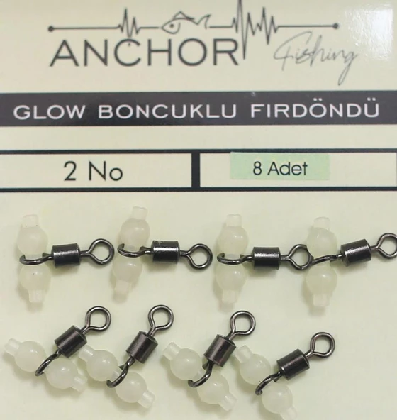 Anchor Glow Boncuklu Gezer Fırdöndü Yemli Takım İçin ürün görseli 1