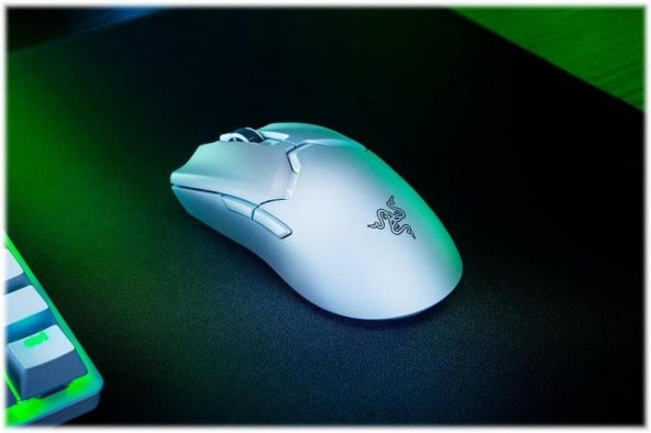 PTTAVM: Razer Viper V2 Pro RZ01-04390200-R3G1 Beyaz Optik Kablolu