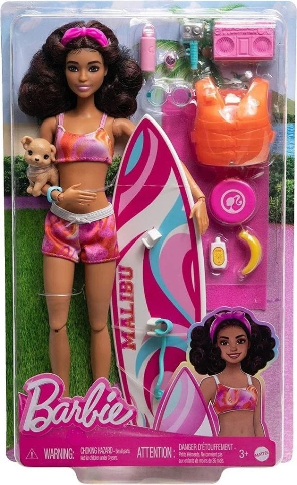Barbie Sörf Yapıyor Oyun Seti - Resim 2