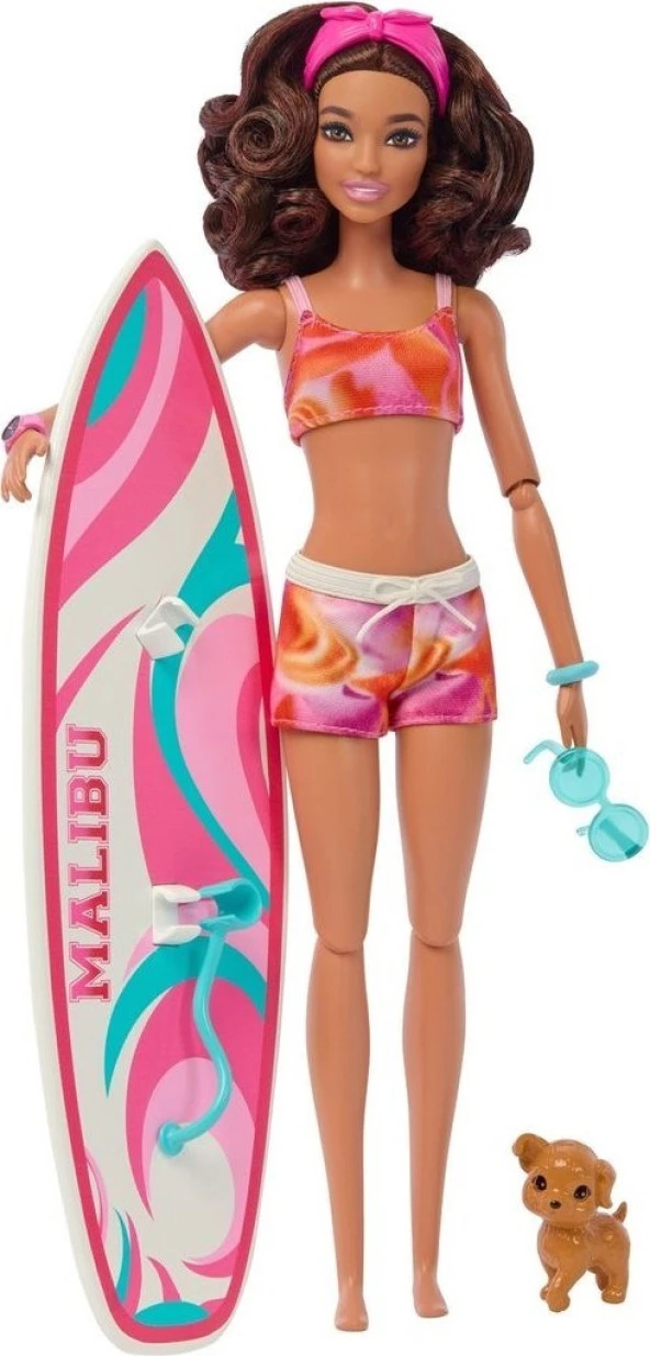 Barbie Sörf Yapıyor Oyun Seti - Resim 3