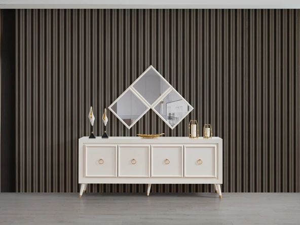 LİSA MDF YEMEK ODASI TAKIMI - Resim 3