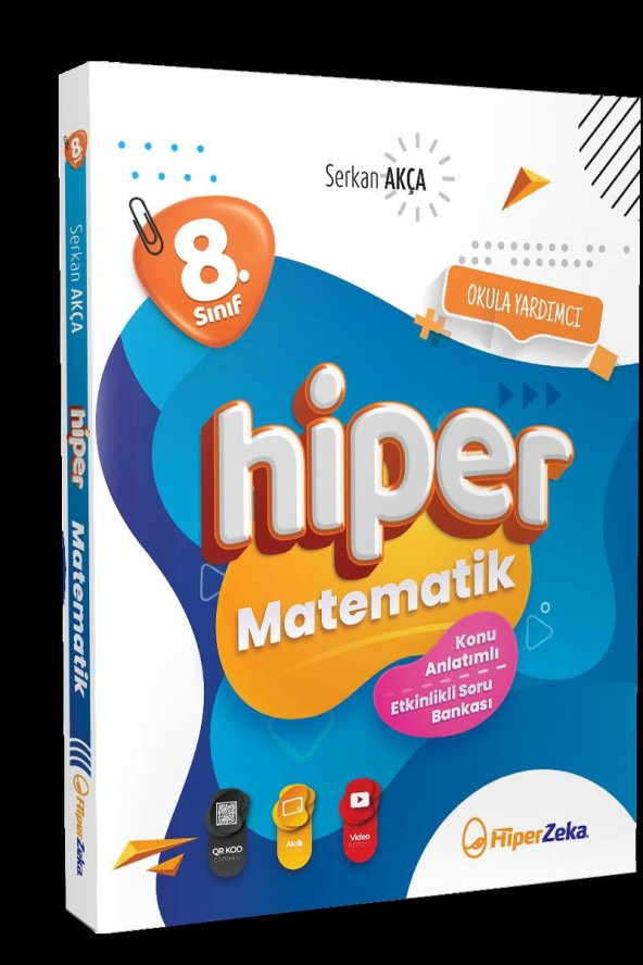 8. Sınıf Hiper Matematik Konu Anlatımlı ve Etkinlikli Soru Bankası Hiper Zeka ürün görseli 1