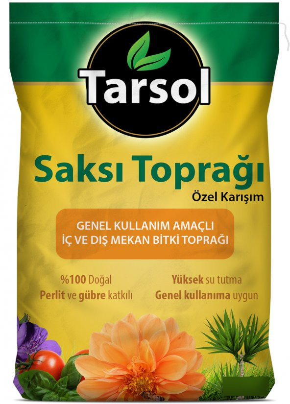 TARSOL TORF SAKSI VE ÇİÇEK TOPRAĞI ÖZEL FORMÜL 20 LT ürün görseli 1