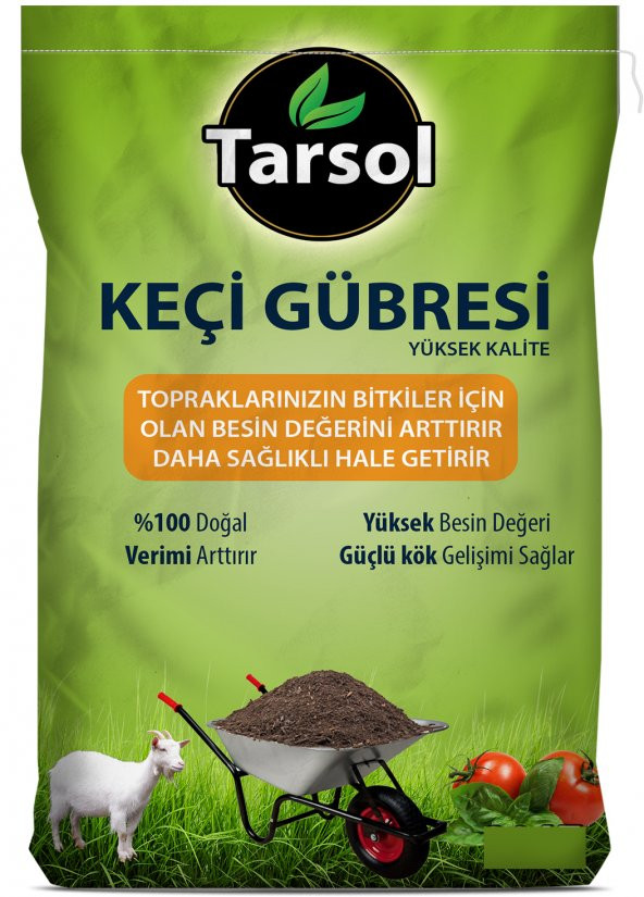 TARSOL KEÇİ GÜBRESİ YÜKSEK KALİTE 5 LT ürün görseli 1