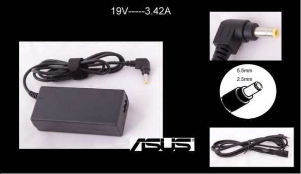 19 Volt 3.42 amper ASUS Notebook Adaptör ürün görseli 1