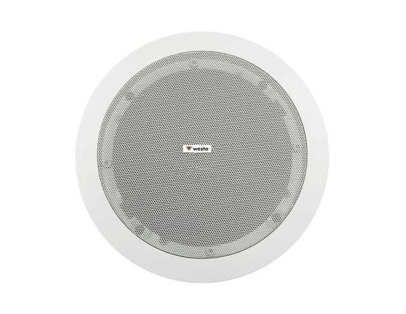 Westa WS-510 16cm 8 Ohm Tweeterlı Trafolu Gömme Alçıpan Hoparlörü Beyaz ürün görseli 1