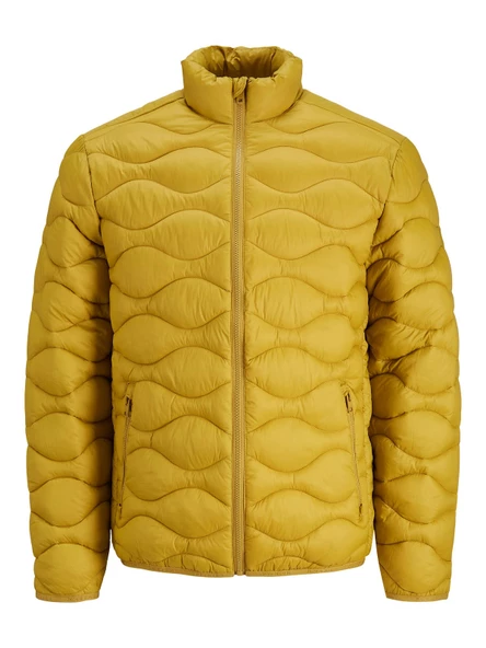 JACK JONES Desenli Erkek Puffur Mont 12238597 ürün görseli 1