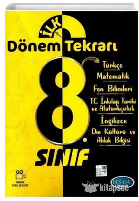 Efsane Yayınları 8.Sınıf Tüm Dersler İlk Dönem Tekrarı ürün görseli 1