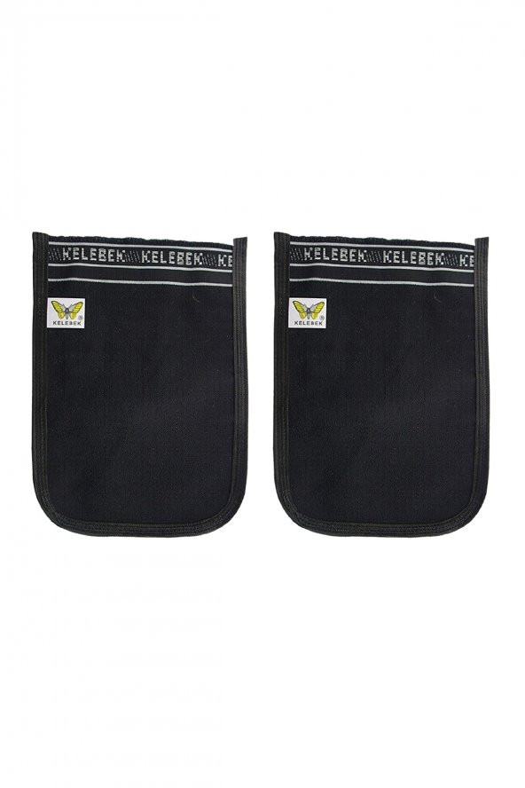 Kelebek Kese 2 Adet Osmanlı Kalın Siyah Banyo Hamam Kesesi 25X17 Cm ürün görseli 1