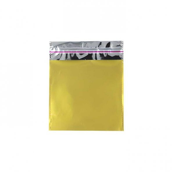Metalize Hediye Paketi 7x9 Gold 100 lü ürün görseli 1