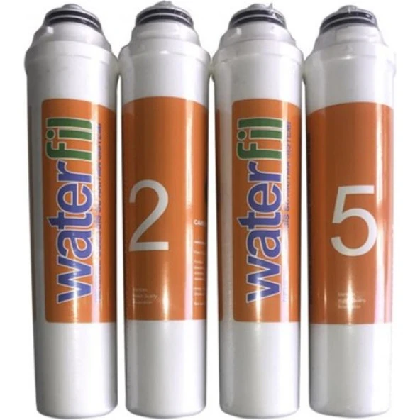Aquames - Puricom ve Waterlife Su Arıtma Cihazları Uyumlu Tak Çevir 4'lü Filtre Seti ürün görseli 1