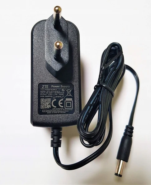 ZTE Modem/Router 12V 1.5A Switch Mod Adaptör ürün görseli 1