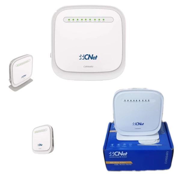 C-Net Cvr 984Rv 4 Port 300 Mbps Wireless N Vdsl2/Modem ürün görseli 1