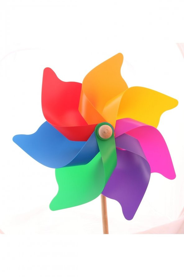 OYUNCAK Rüzgar Gülü 25 Cm Çap 7 Kanatlı Rüzgar Gülü ürün görseli 1