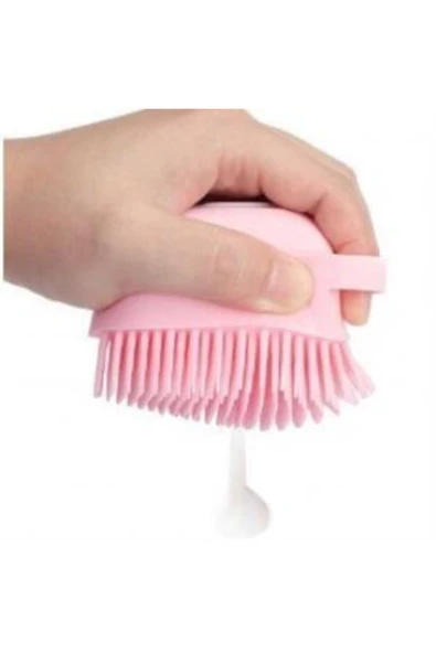 CMT Çok Amaçlı Silikon Lif Hazneli Kese Banyo Duş Silikon Temizleme ürün görseli 1