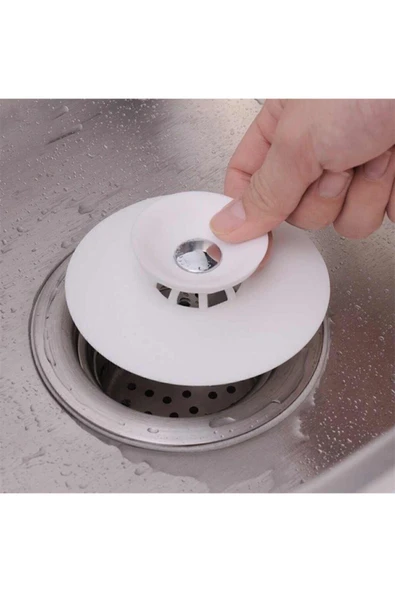 Acassia Home Çok Fonksiyonlu Banyo Mutfak Lavabo Tıkacı Süzgeç Küvet Süzgeci Tıkacı ürün görseli 1