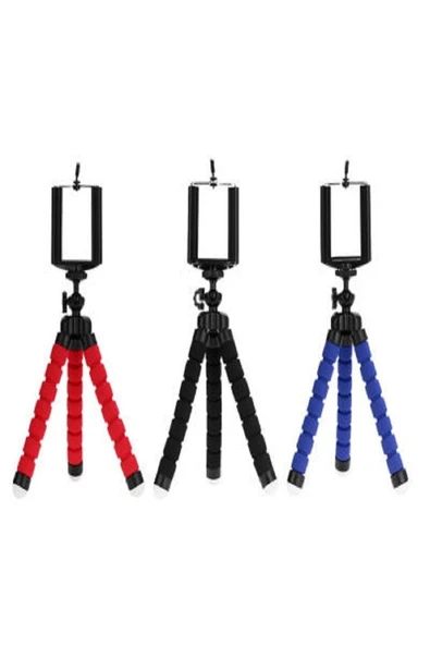 Horasan Ticaret Tripod Telefon Tutucu Profesyonel Fotoğraf Ve Video Çekimi Kamera Tripot 180°döner Youtuber Tripodu ürün görseli 1