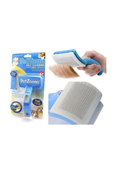 Pet Zoom Petzoom Evcil Hayvan Tarak Ve Tüy Kesme Aleti -kedi Ve Köpek Için ürün görseli 1
