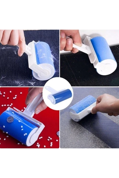 AntaStore Yıkanabilir Halı Zeminden Kedi Köpek Tüy Ve Toz Toplama Rulosu ürün görseli 1