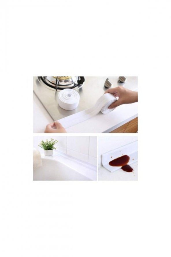 Premium Ticaret Su Sızdırmaz Bant Mutfak Lavabo Pencere Duvar Bandı 3.2 M ürün görseli 1