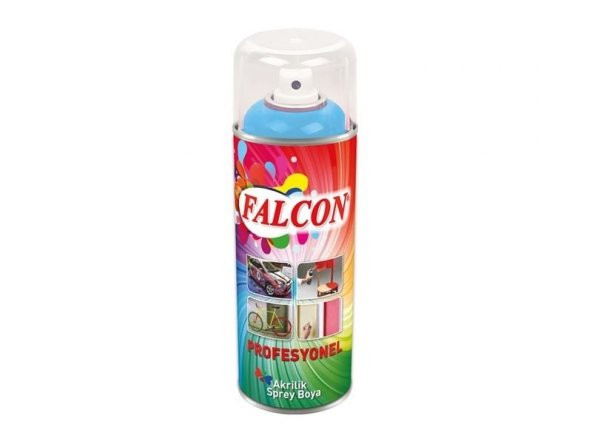 Falcon Sprey Boya Mat Siyah 400 ML. Mat Siyah ürün görseli 1