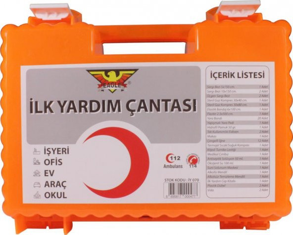 Eagle Ilk Yardım Seti Çantalı Iy070 ürün görseli 1