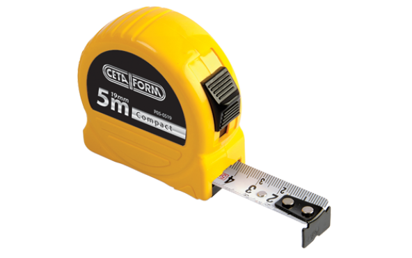 Ceta Form P05-0519 Compact Şerit Metre 5 M X 19 Mm ürün görseli 1