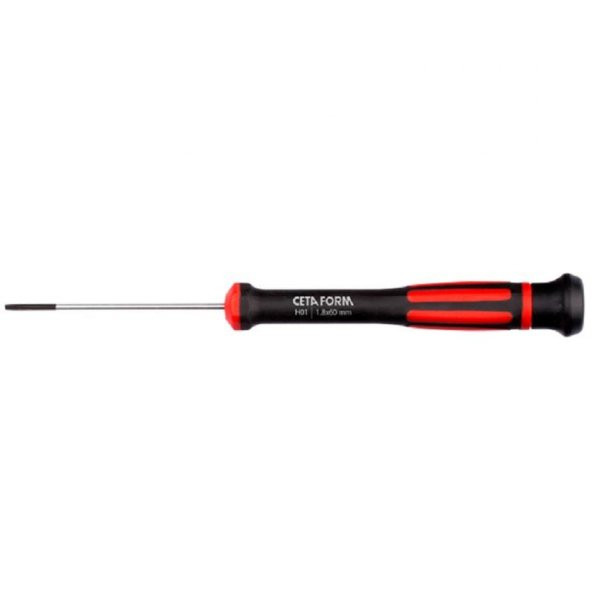Ceta Form H0115040 Elektronikçi Tornavida 15x40 MM Düz Uçlu ürün görseli 1
