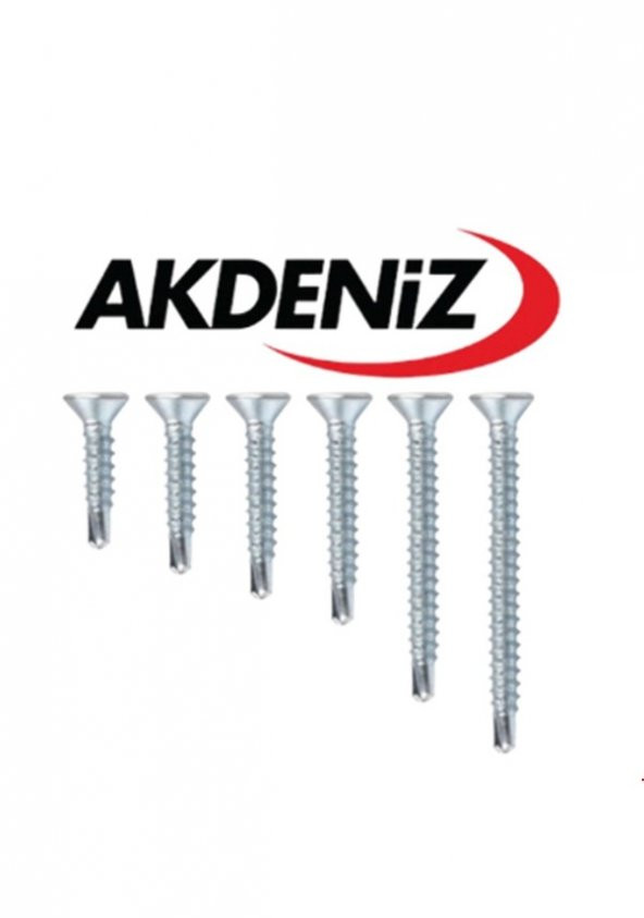 Akdeniz Yhb Matkap Uç 4,2x16 Çinko 1500 Adet ürün görseli 1