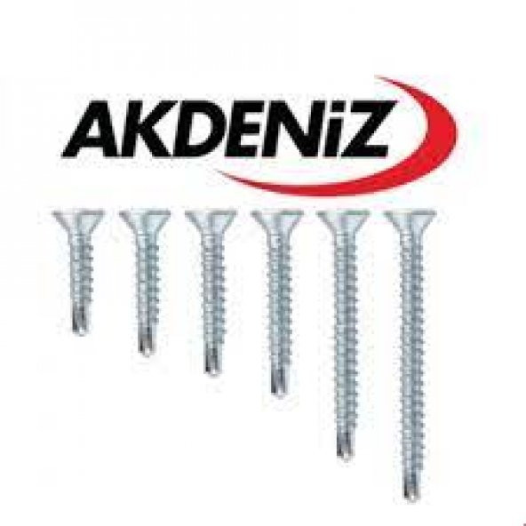 Akdeniz Yhb Matkap Uç 4,2x45 Çinko 500 Adet ürün görseli 1