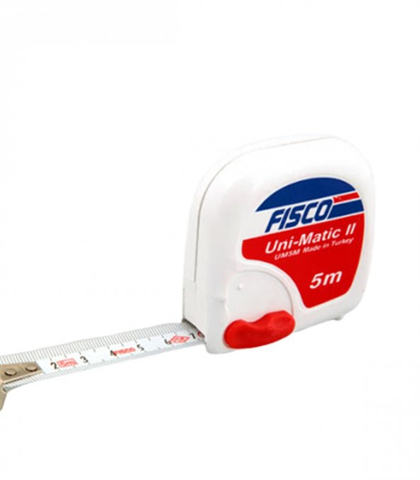 Fısco Çelik Şerit Metre 5 Mt ürün görseli 1