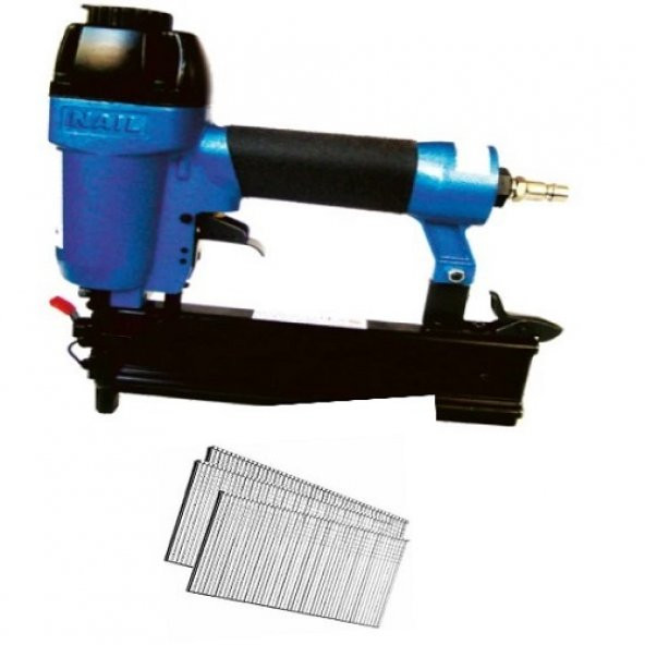 Nail F50C 1850 15-50 MM Brad Havalı Çivi Tabancası, 18 Ga Brad Çivi 1 Paket ürün görseli 1
