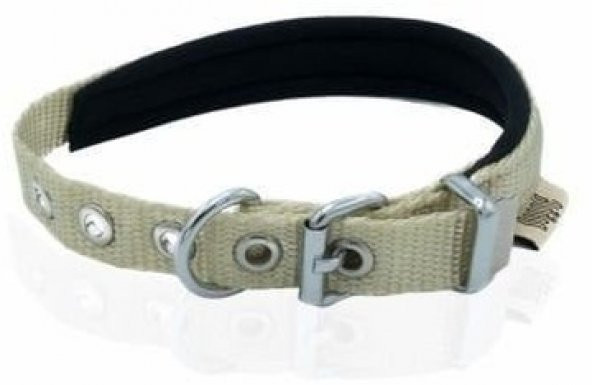 Doggie Konfor Dokuma Boyun Tasması Haki 1,5X25-30Cm ürün görseli 1