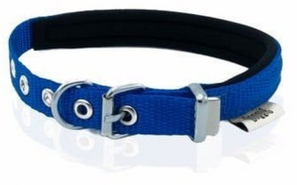 Doggie Konfor Dokuma Boyun Tasması Royalmavi 1,5X20-25Cm ürün görseli 1