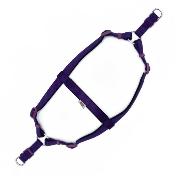 Doggie Konfor Ronin Dokuma Göğüs Tasması Mor 2 x 55-65 CM ürün görseli 1