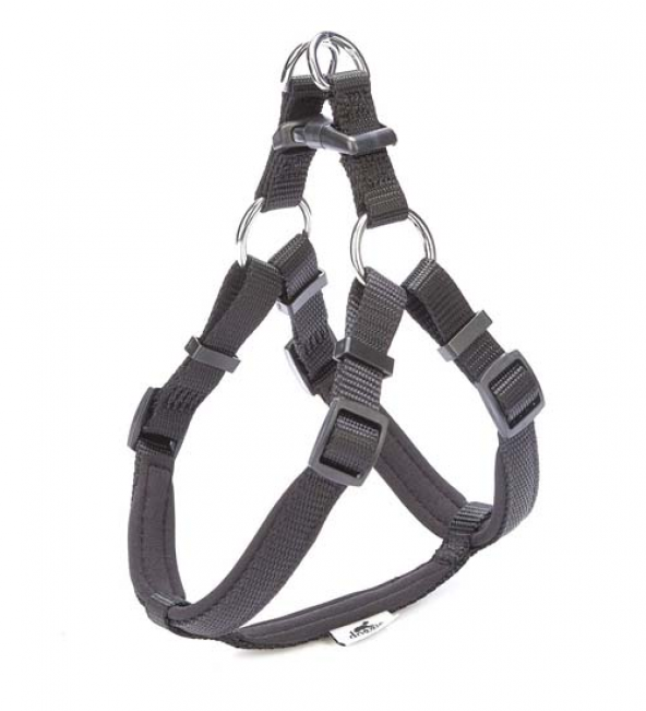 Doggie Comfort Dokuma Ronin Köpek Göğüs Tasması Siyah 1.5 x 40-45 CM ürün görseli 1