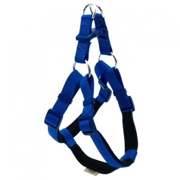 Doggie Konfor Ronin Dokuma Göğüs Tasması Royal Blue 2 x 45-55 CM ürün görseli 1
