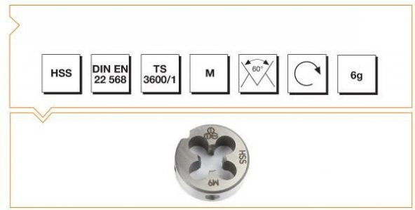 Mte Hsse Dın 223/b Pafta M5 0,8 ürün görseli 1