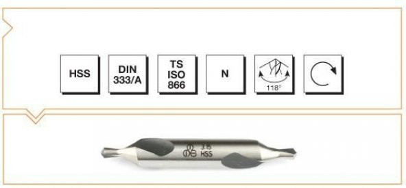Mte Hss Dın 333/a Punta Matkabı 1,25mm ürün görseli 1