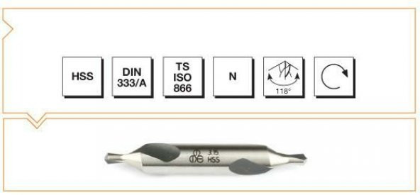 Mte Hss Dın 333/a Punta Matkabı 2mm ürün görseli 1