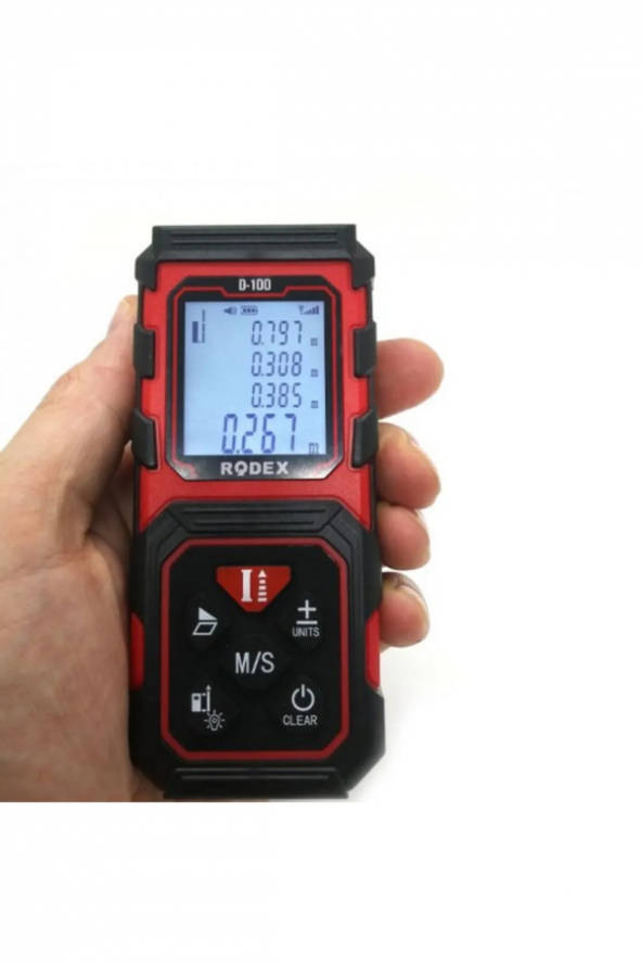 Rodex Prefosyonel Lazer Metre 100 Mt ürün görseli 1