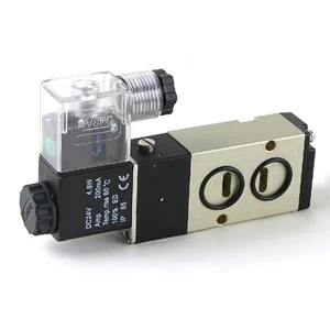 Pnömatik Namur Valf Ventil 4V410-15B 1/2 - 5/2 BY 12V/24V/110V/220V ürün görseli 1