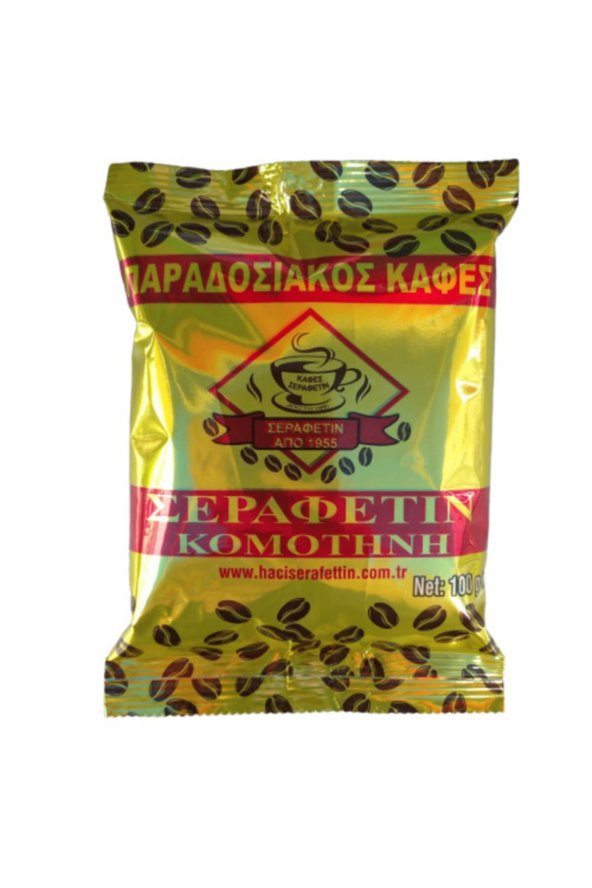 Türk Kahvesi Şerafettin Gümülcine Harmanı 12X100G ürün görseli 1